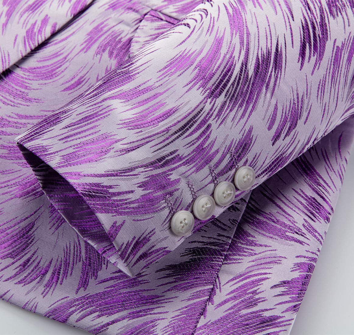 MOGU Mens Blazer Slim Fit Sport Coats for Daily Prom Party - Image 4