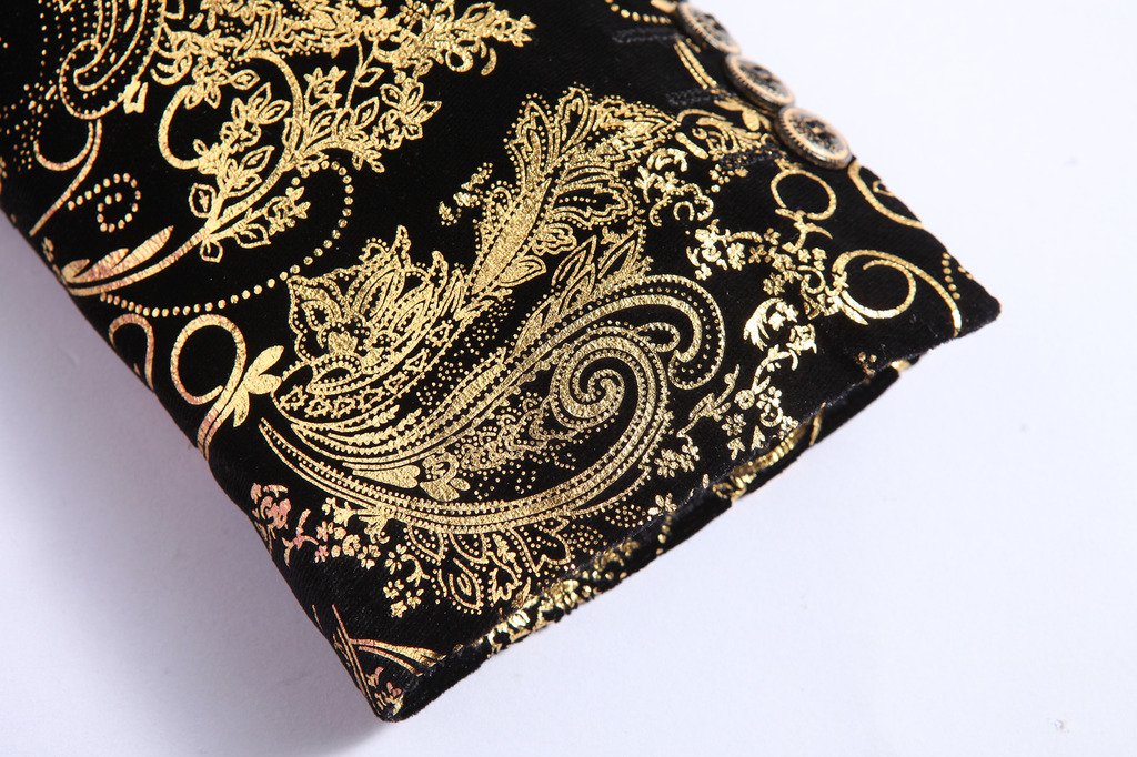 MOGU Mens Floral Printed Blazer Suit Jacket Slim Fit Dinner Tuxedo for Party Dance Prom Homecoming - Image 5