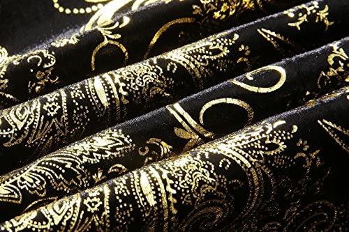 MOGU Mens Luxury Gold Dress Pants with Expandable Waist - Image 6