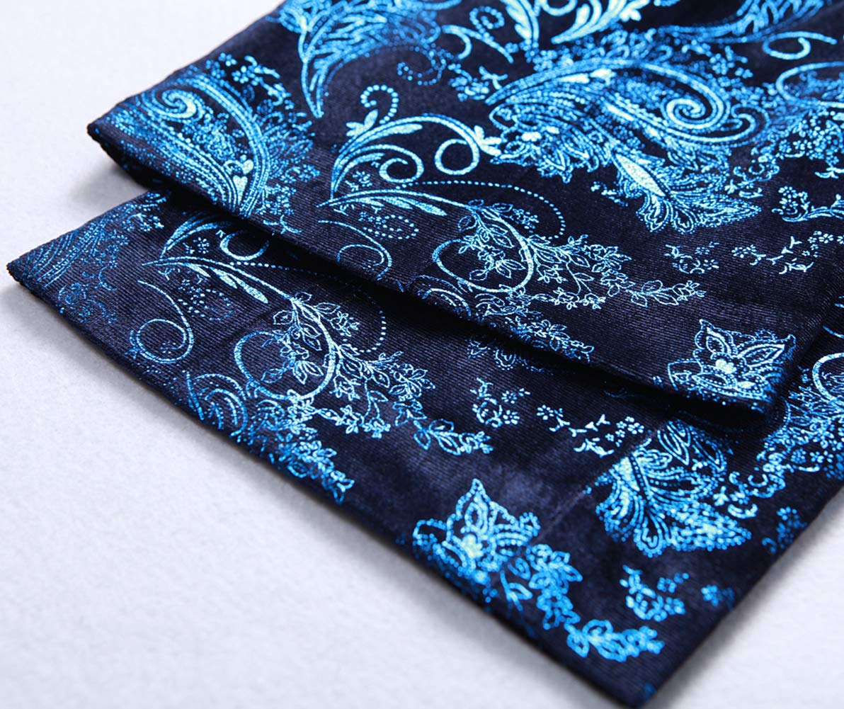 MOGU Mens Luxury Gold Dress Pants with Expandable Waist - Image 5