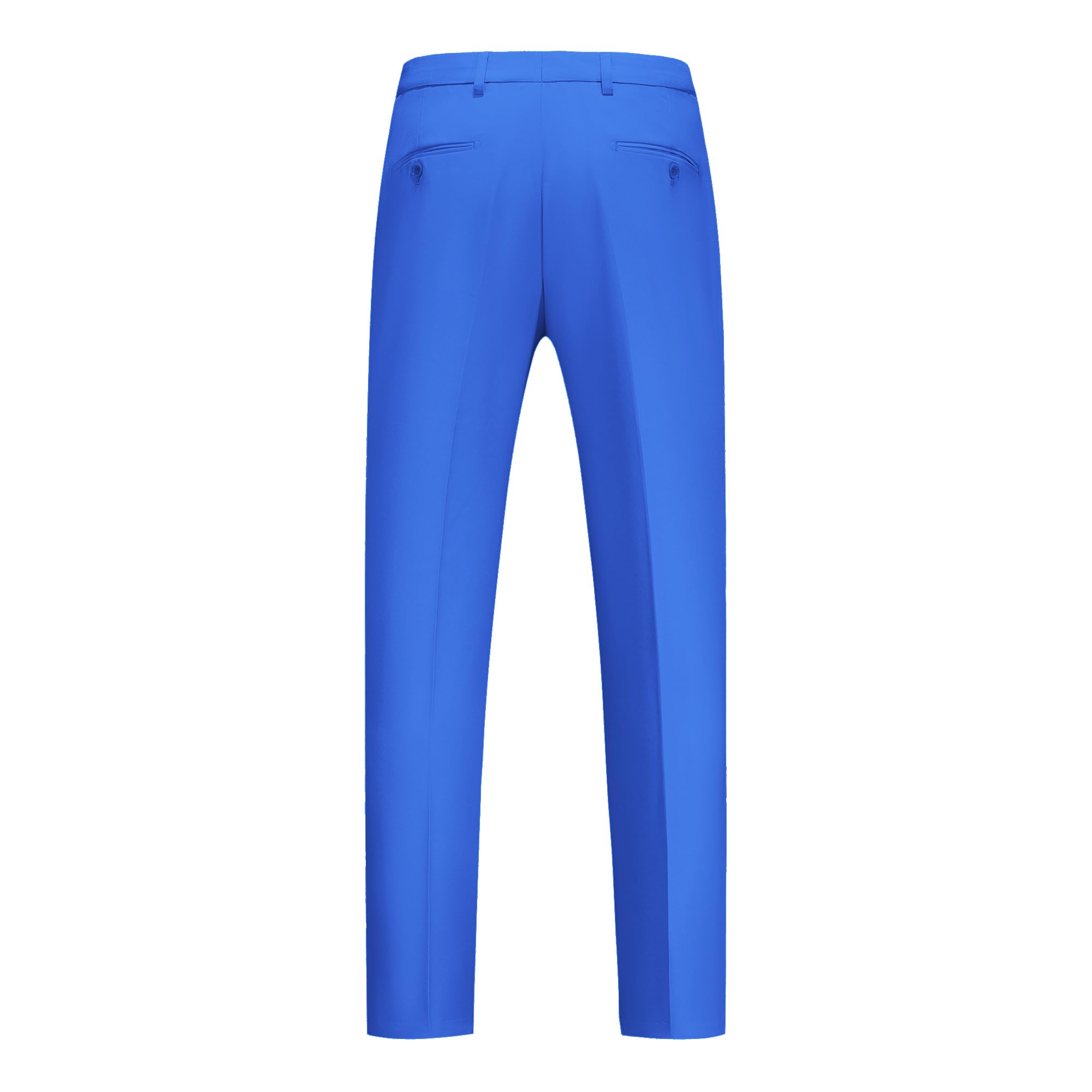 MOGU Mens Tuxedo Suit Set 3 Piece Slim Fit Prom Dinner Blazer Vest Pants Suit Set - Image 4